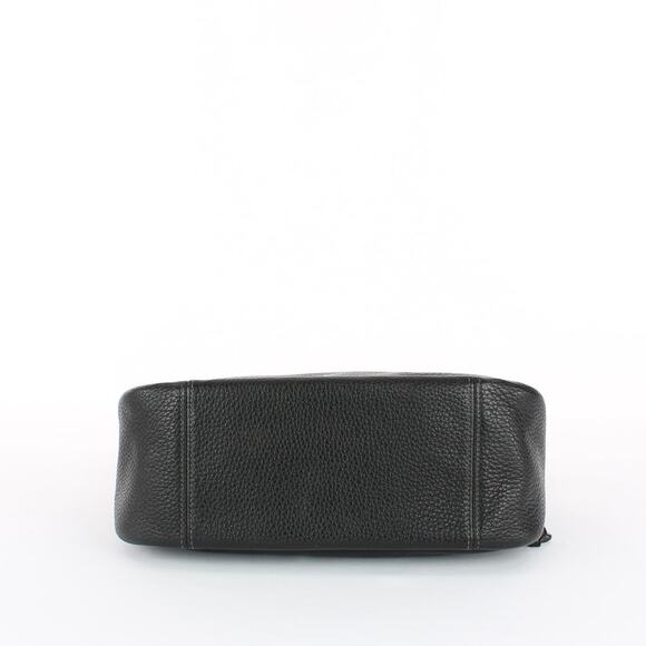 Coach Cary Black Leather Shoulder Bag - Picture 5 of 8